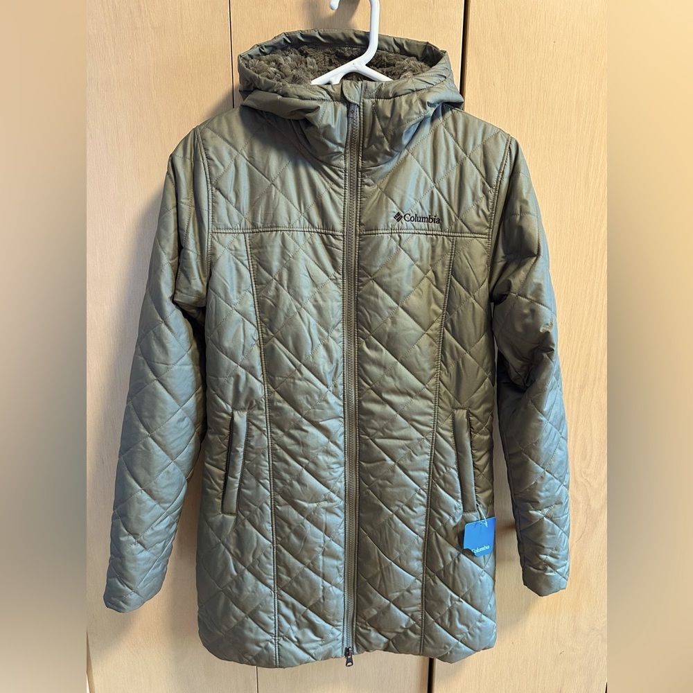 Columbia Copper Crest Faux Fur Lined Long Jacket - NWT